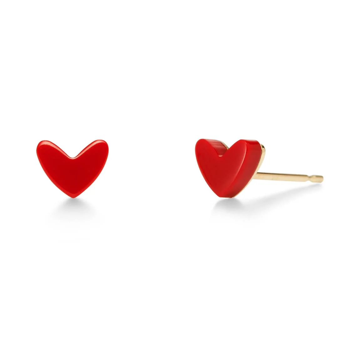 AHKAH Thiran Heart Earrings
