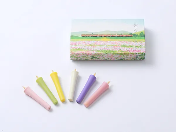 Daiyo Colored Candles Spring