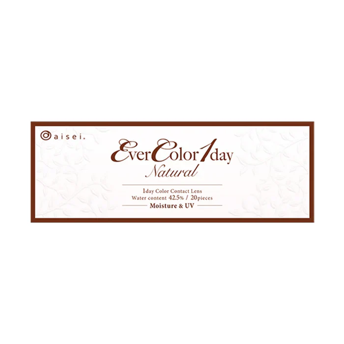 EverColor 1 Day Natural Contact Lenses Smooth Coral - Image 4