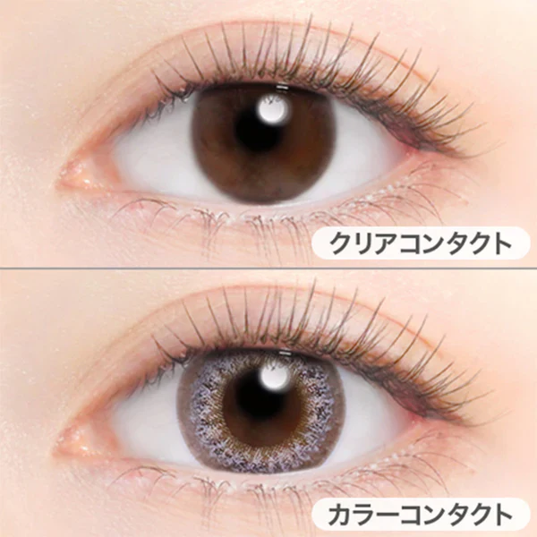 Evercolor Monthly Eye Genic Contact Lenses Pearl Grege - Image 2