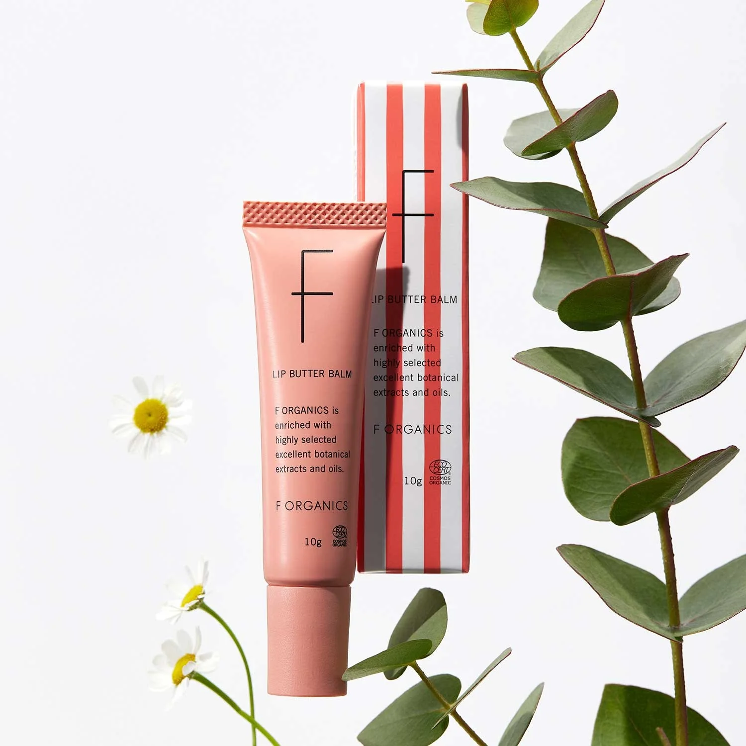 F Organics Lip Butter Balm E Rayures Herbes scent - Image 2