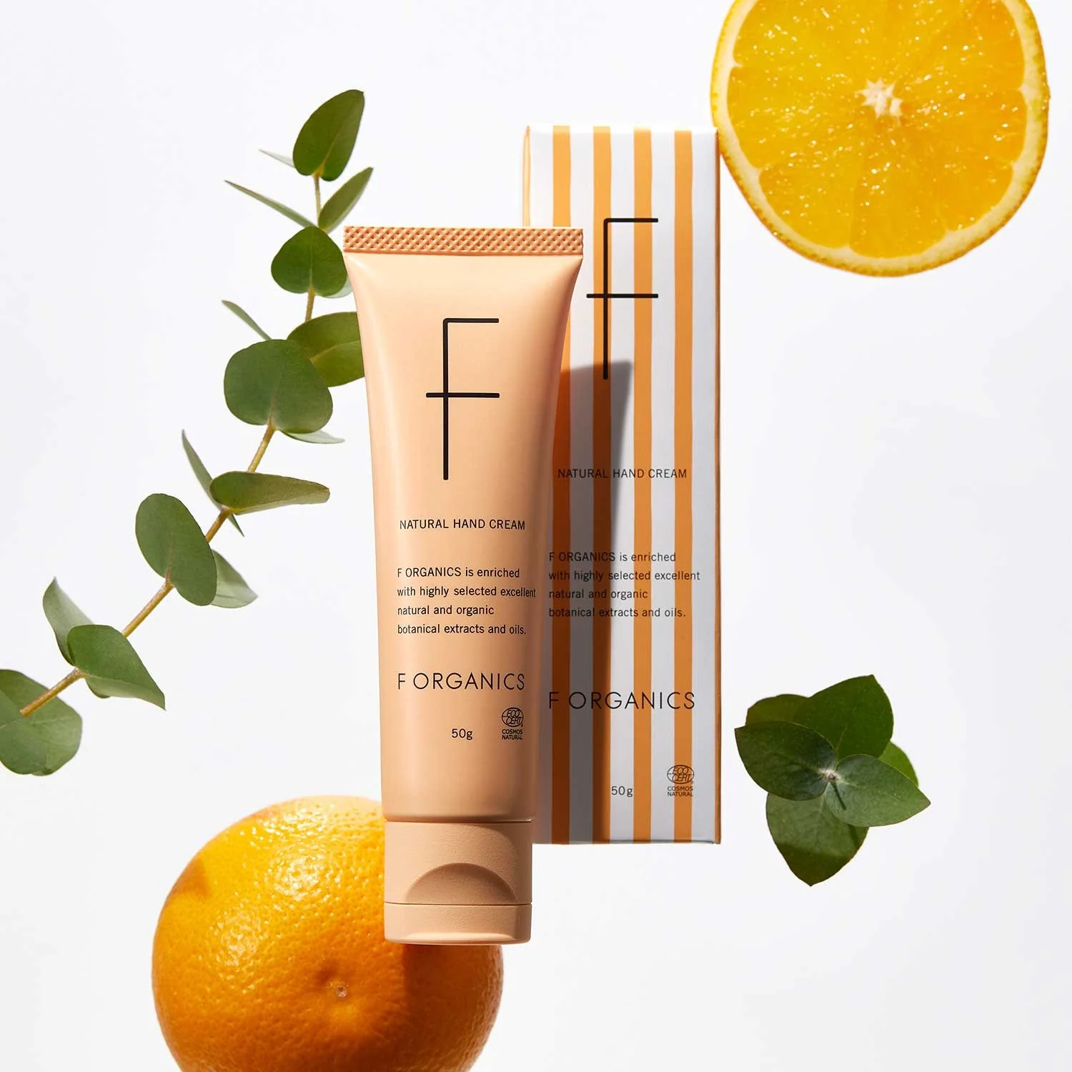 F Organics Natural Hand Cream NE Rayures Herbes Scent - Image 2