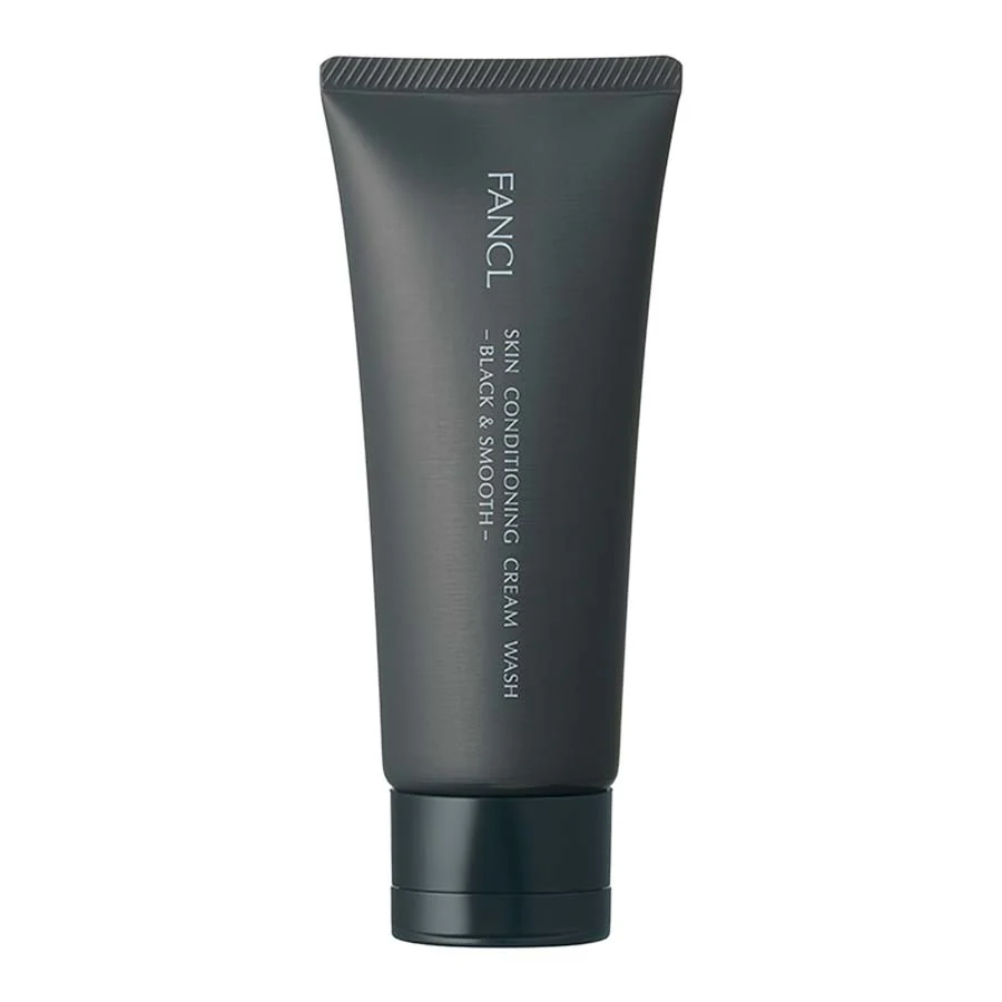 Fancl Skin Conditioning Cream Wash Black & Smooth