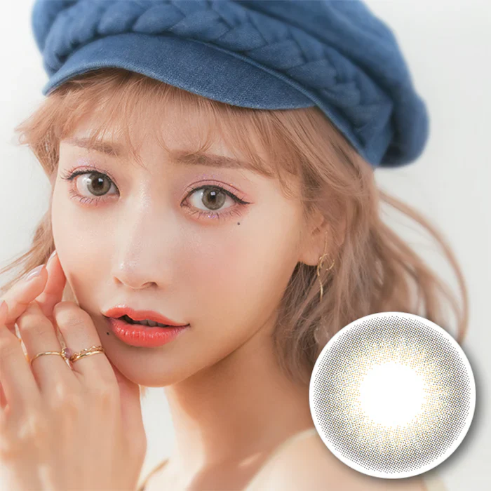 Flurry by Colors Contact Lenses Half Ash Green