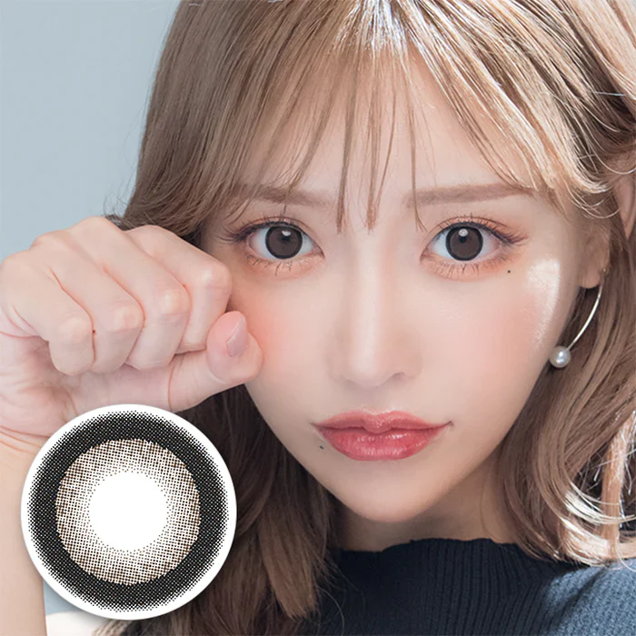 Flurry by Colors Contact Lenses Ring Dark Brown