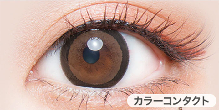 Flurry by Colors Contact Lenses Ring Dark Brown - Image 2