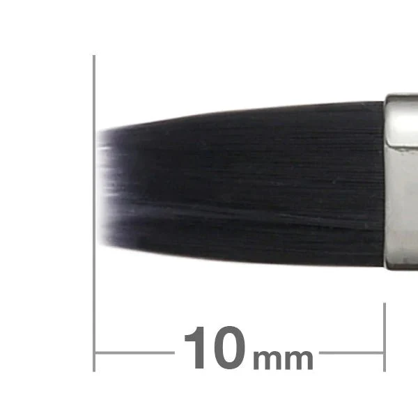 Hakuhodo I170N6B Flat Lip Brush - Image 2
