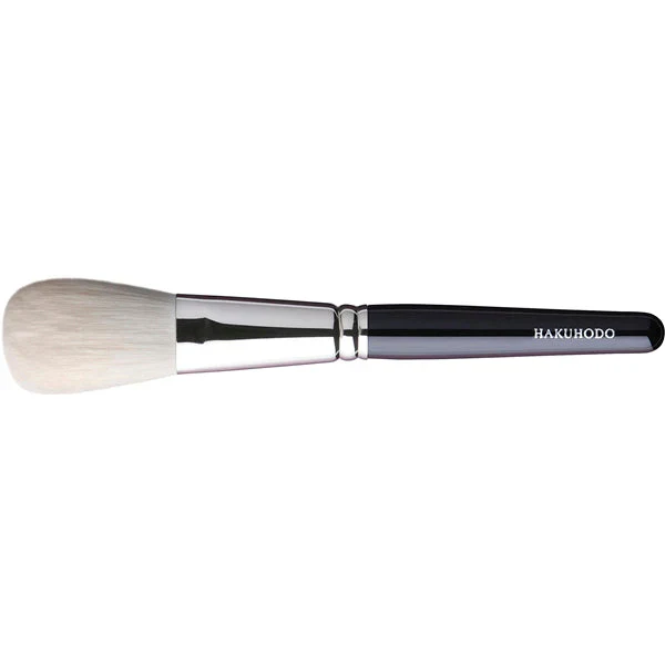 Hakuhodo J0302 Powder Brush Round & Flat