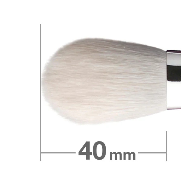 Hakuhodo J0303 Blush Brush Round & Flat - Image 2