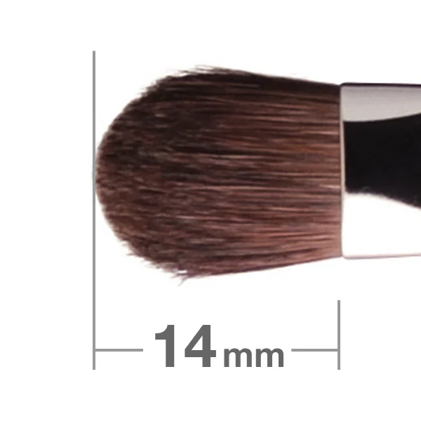 Hakuhodo J133H Eye Shadow Brush Round & Flat - Image 2