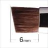Hakuhodo J162 Eyebrow Brush Angled - Image 2
