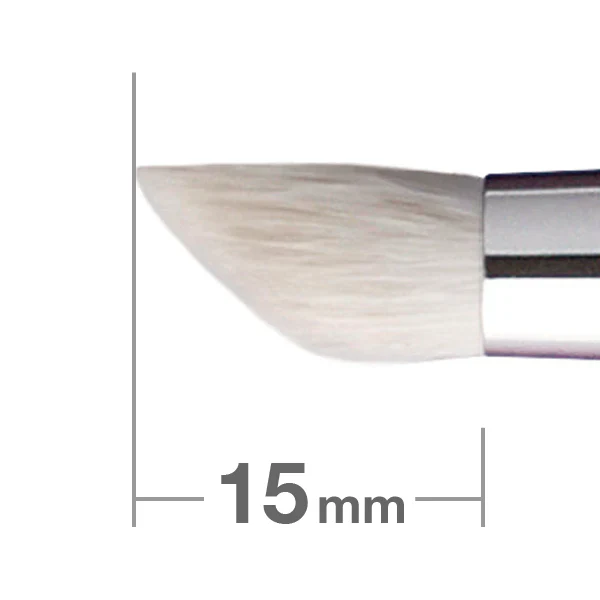 Hakuhodo J515 Eye Shadow Brush Round & Angled - Image 2