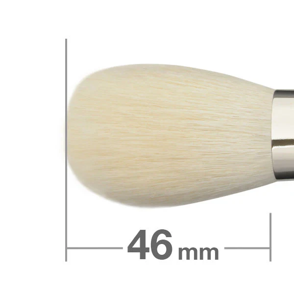 Hakuhodo J9004 Powder Brush Round & Flat - Image 2