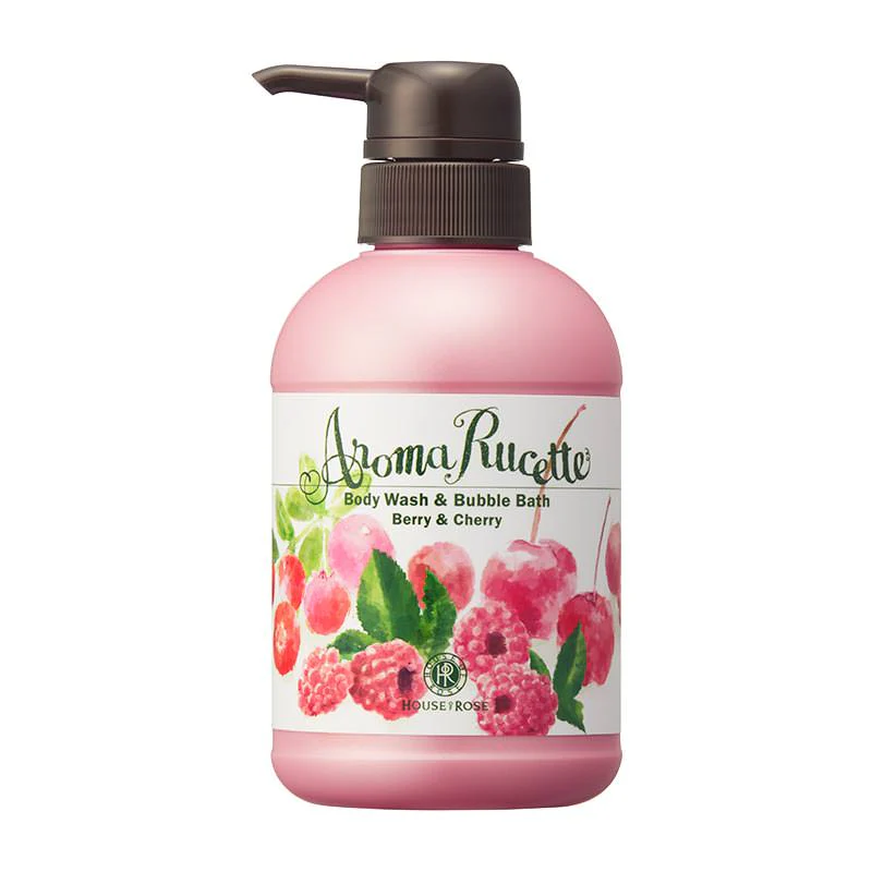 House of Rose Aromatic Body Wash & Bubble Bath Set 350mL - Image 3