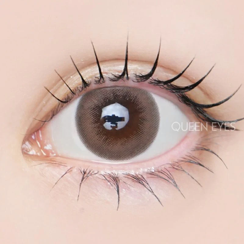 LARME Silicone Hydrogel Double Moist UV See-through Taupe - Image 3