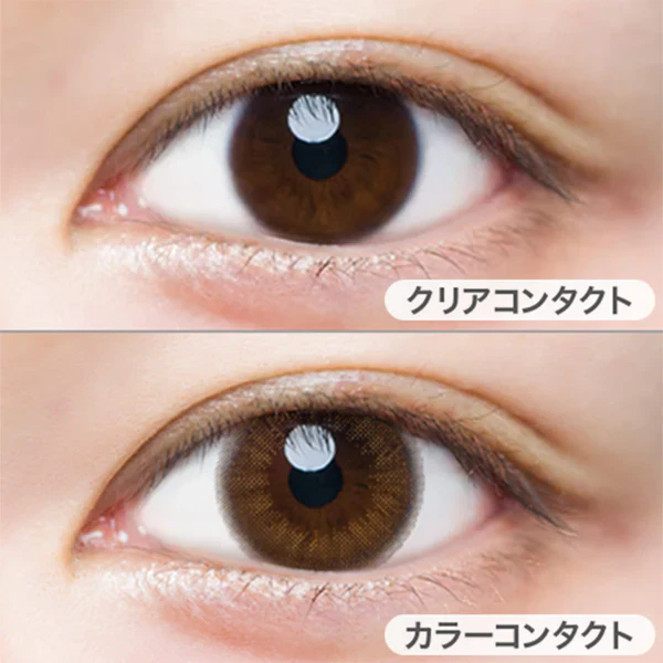 LuMia 14.5 Color Contact Lenses Nudy Brown Plus - Image 2