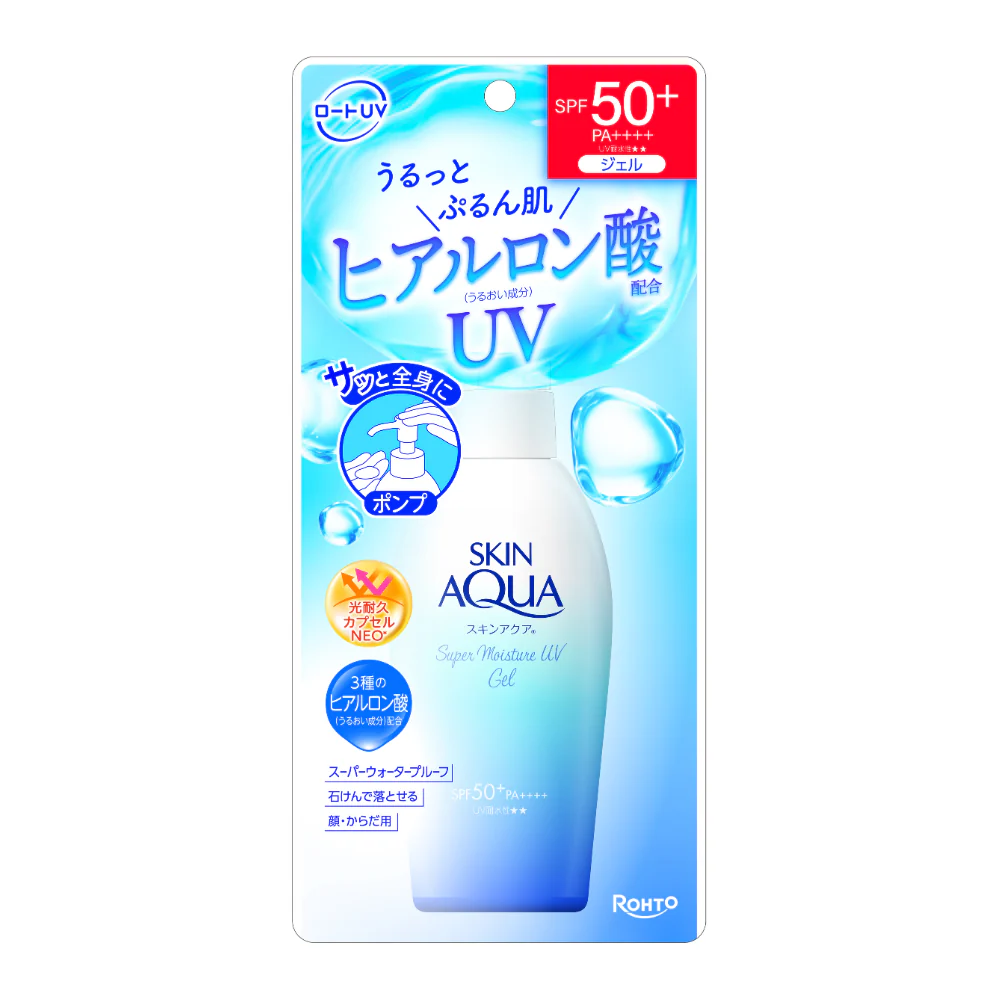 Rohto Skin Aqua Super Moisture UV Gel Pump
