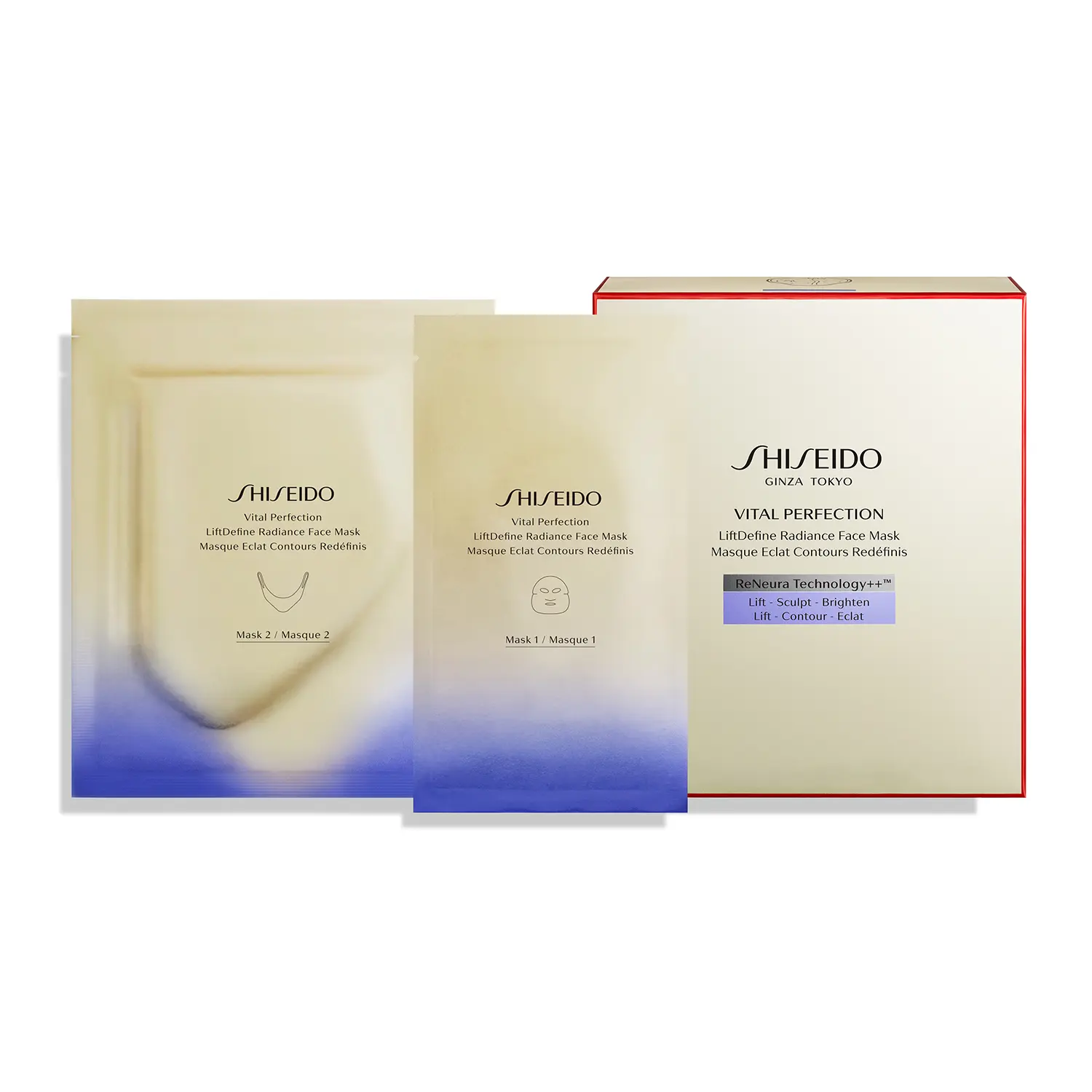 Shiseido Vital Perfection L Define Radiance Face Mask - Image 3