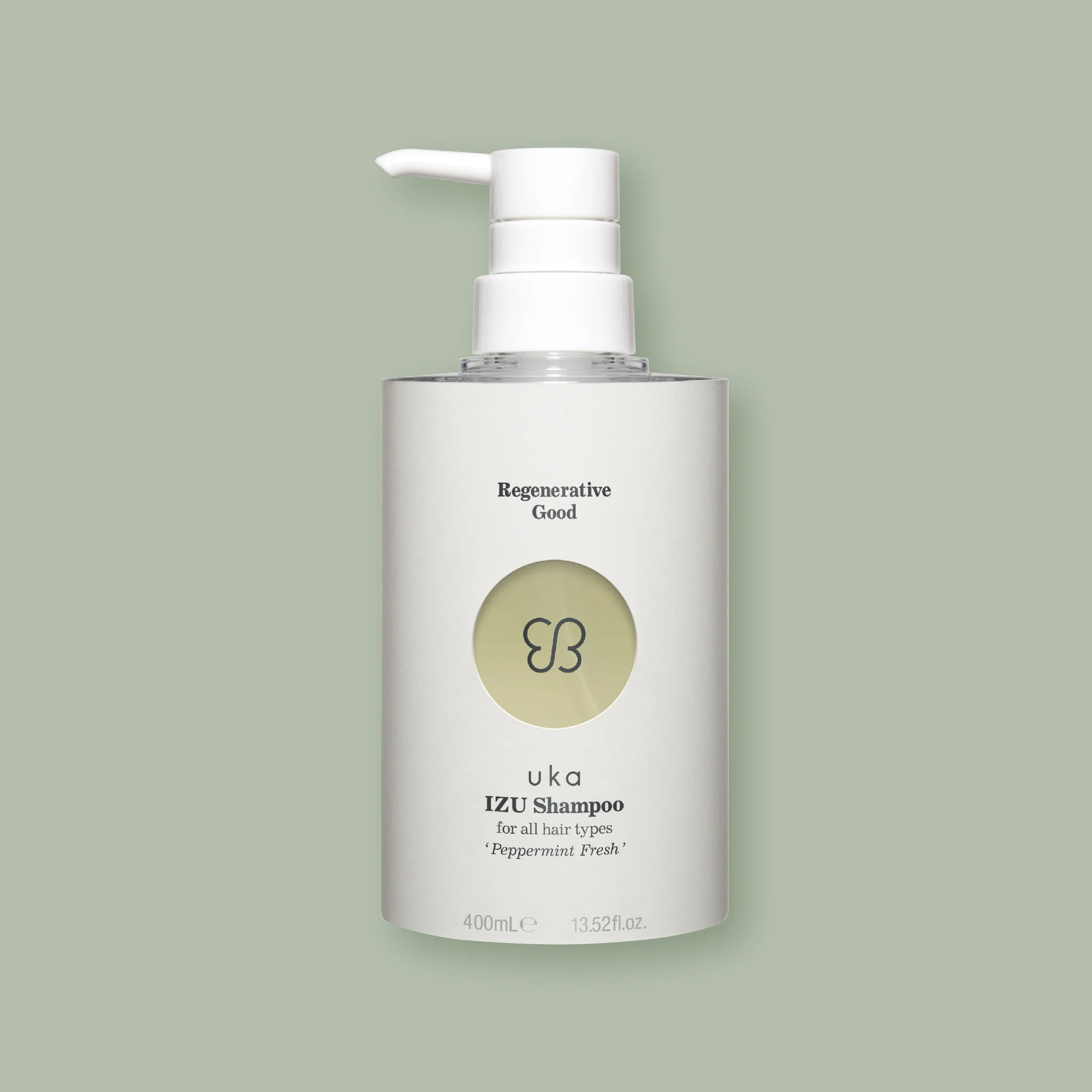Uka IZU Shampoo For All Hair Types 'Peppermint Fresh'
