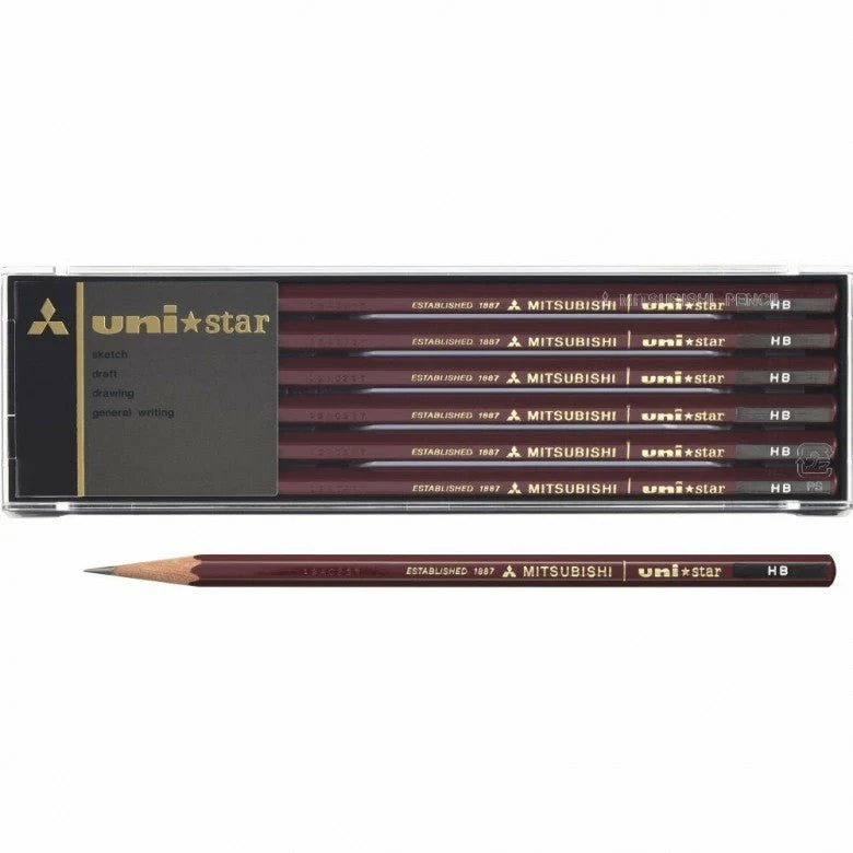 Uni Mitsubishi Pencil Uni Pencils - Uni Star
